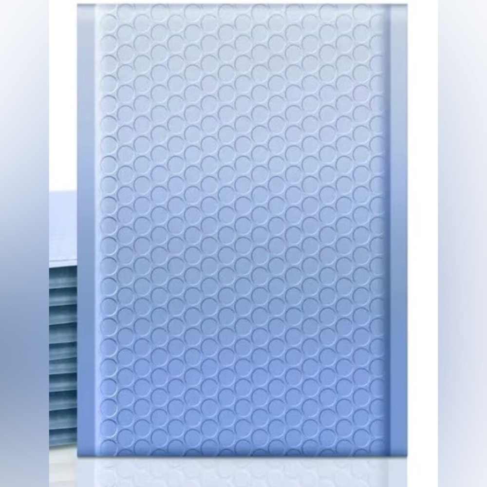 Set of 20 Blue Gradient Bubble Mailers 6x10 Padded Shipping Envelopes New Pack